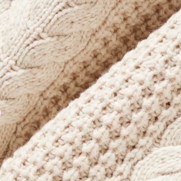 DISSH Cream Cable Knit Cardigan - Picture 3 of 7